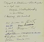 Bild 1 Fachgespräch AK Nutzathropoden BBA "Biologische Schädlingsbekämpfung im Gewächshaus" 25.04.1986