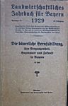 Abb. 02 Landwirtschalftliches Jahrbuch 1929, Heft 19, UHR und HÄHNLEIN, Carl Gerber, München 1929