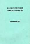 Abb. 29 VÖLK, J. Jahresbericht Fachhochschule Weihenstephan 1971, Obst- und Gartenbauverlag, München