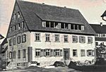 Abb 14 . Die Alte Lateinschule 1790 - eine Aufnahme 1947 (Bild Gürtler )