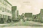 Abb 03 . Langenburg um 1900 (Bild Geschichts- und Kulturverein Langenburg 2011)